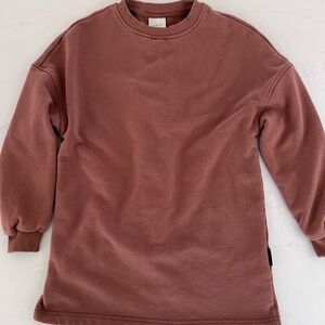 Varley Rowan Sweat Pullover in Peached Sweat